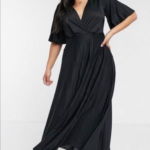ASOS Black Gala Dress - US 22 - Worn Once